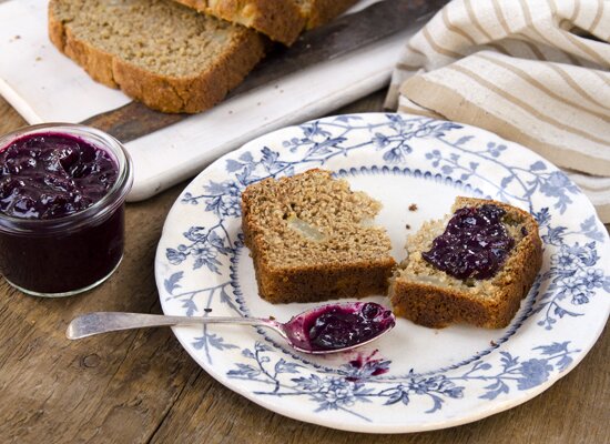 Gluten-free Pear & Banana Loaf | A Dash of Compassion