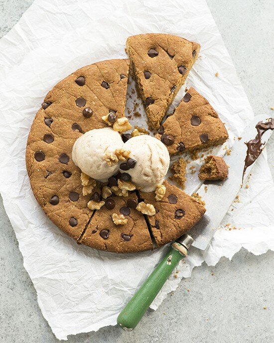 Magical Chocolate Chip Cookie Cake | A Dash of Compassion