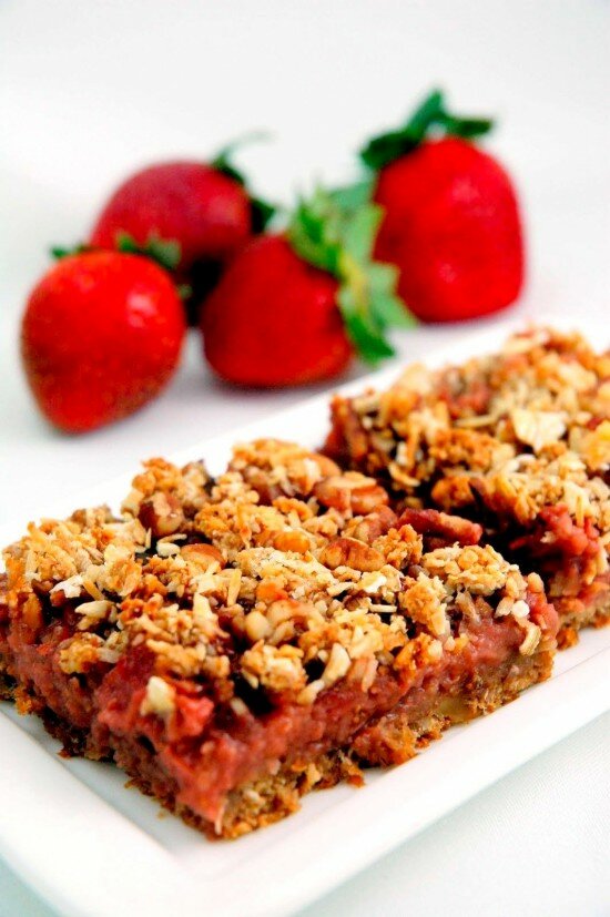Fruit 'n' Oat Squares | A Dash of Compassion