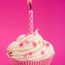 Birthday cupcake