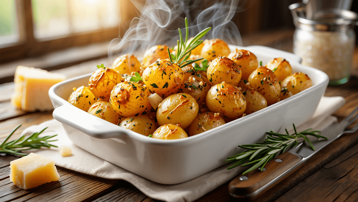 Italian Oven Roasted Baby Potatoes
