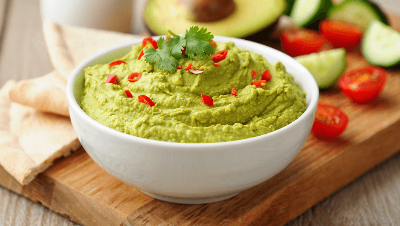 Spicy Avocado Hummus