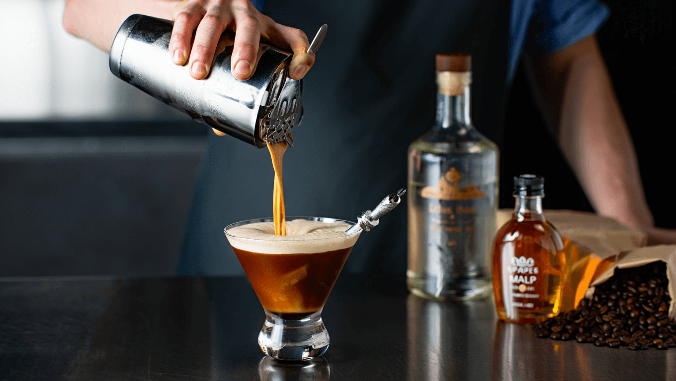 Lotus Espresso Martini lifestyle image