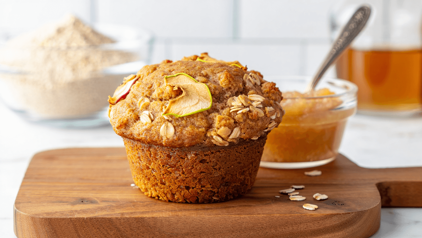 Simply Applesauce Muffins
