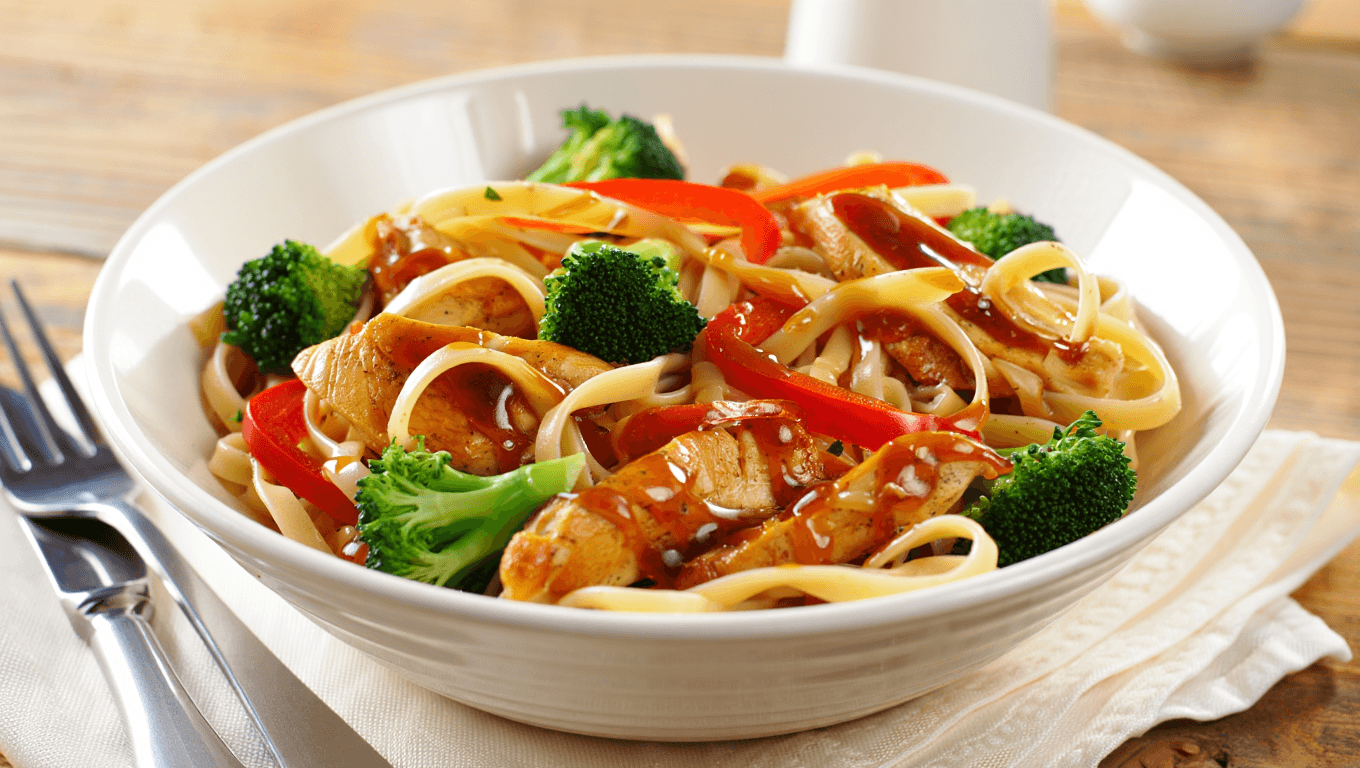 Teriyaki Chicken Pasta