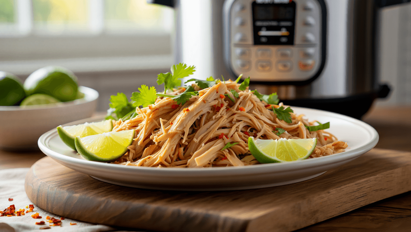 Pressure Cooker Chili-Lime Chicken