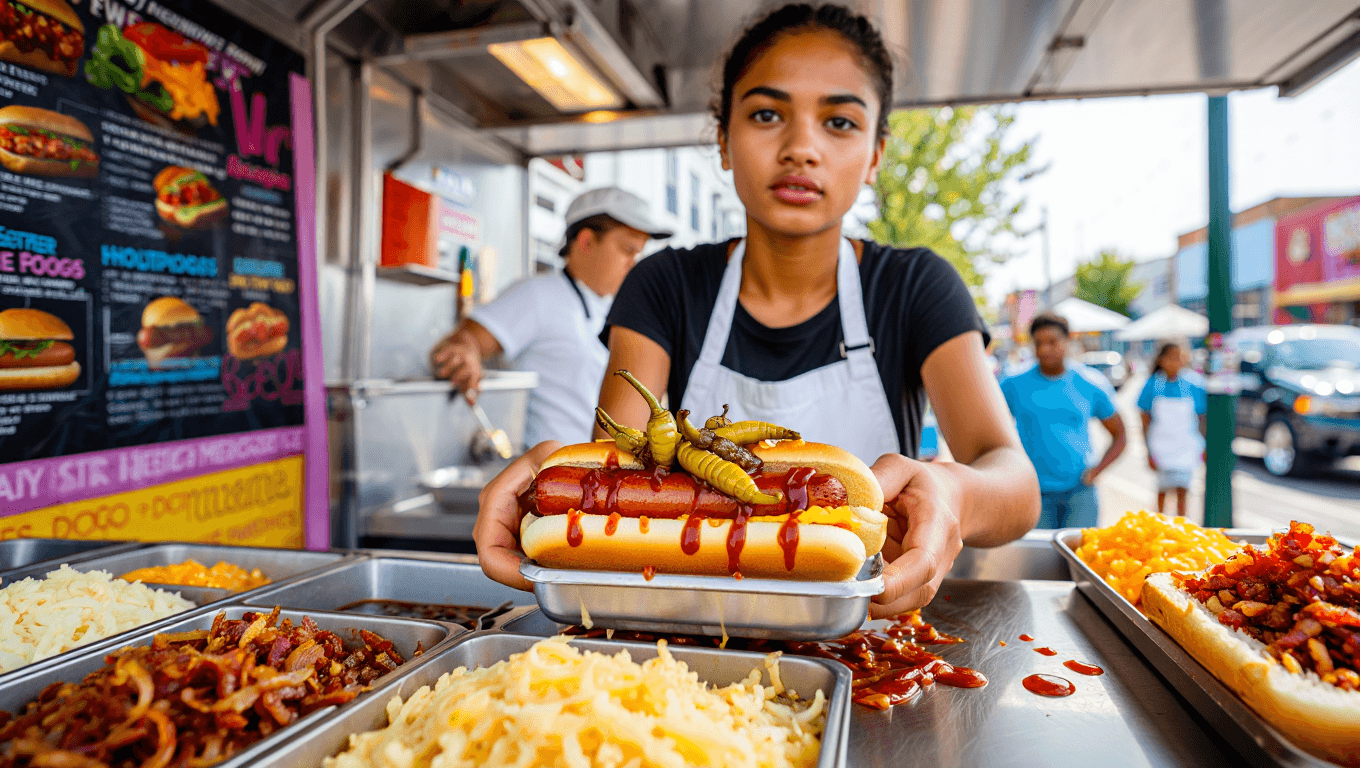 Food Truck Hot Dogs