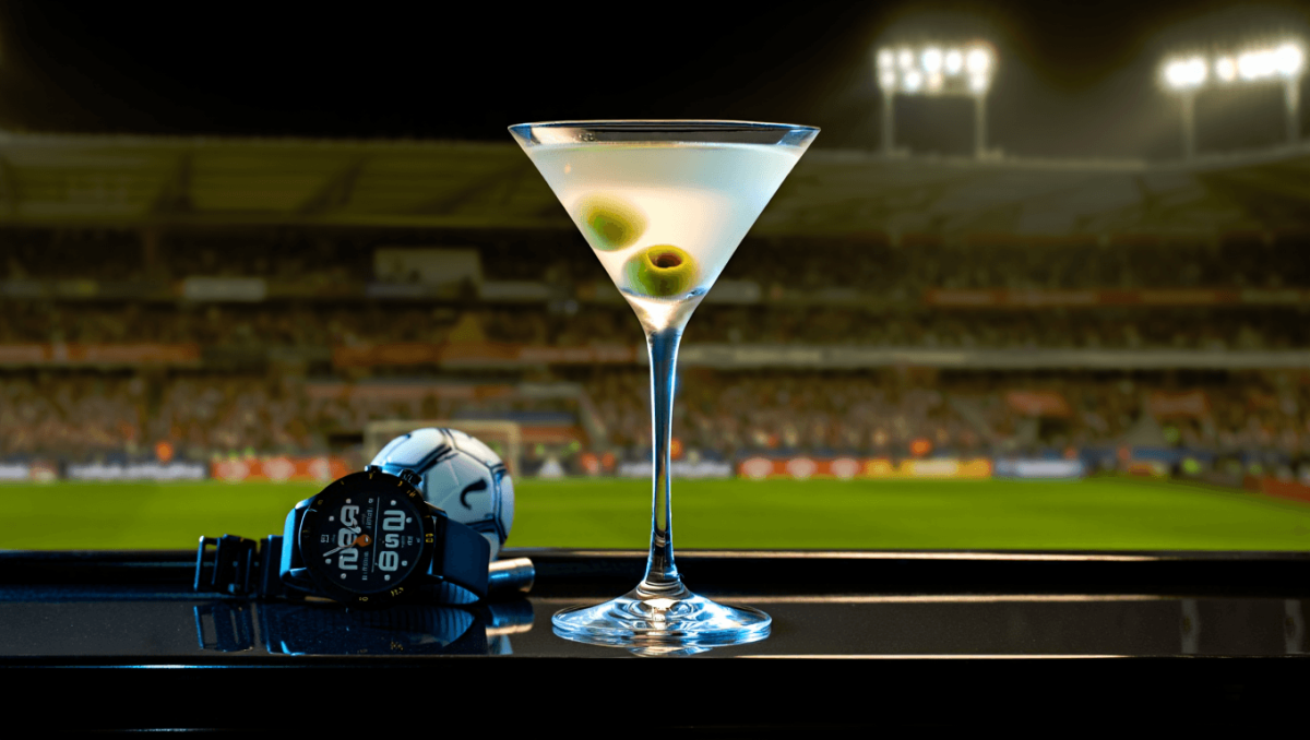 Extra Time Martini lifestyle image
