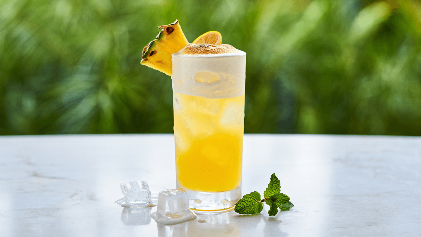 Pineapple & Yuzu Meringue Sour lifestyle image