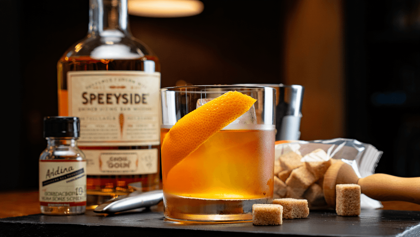 Scotch Old Fashioned lifestyle image
