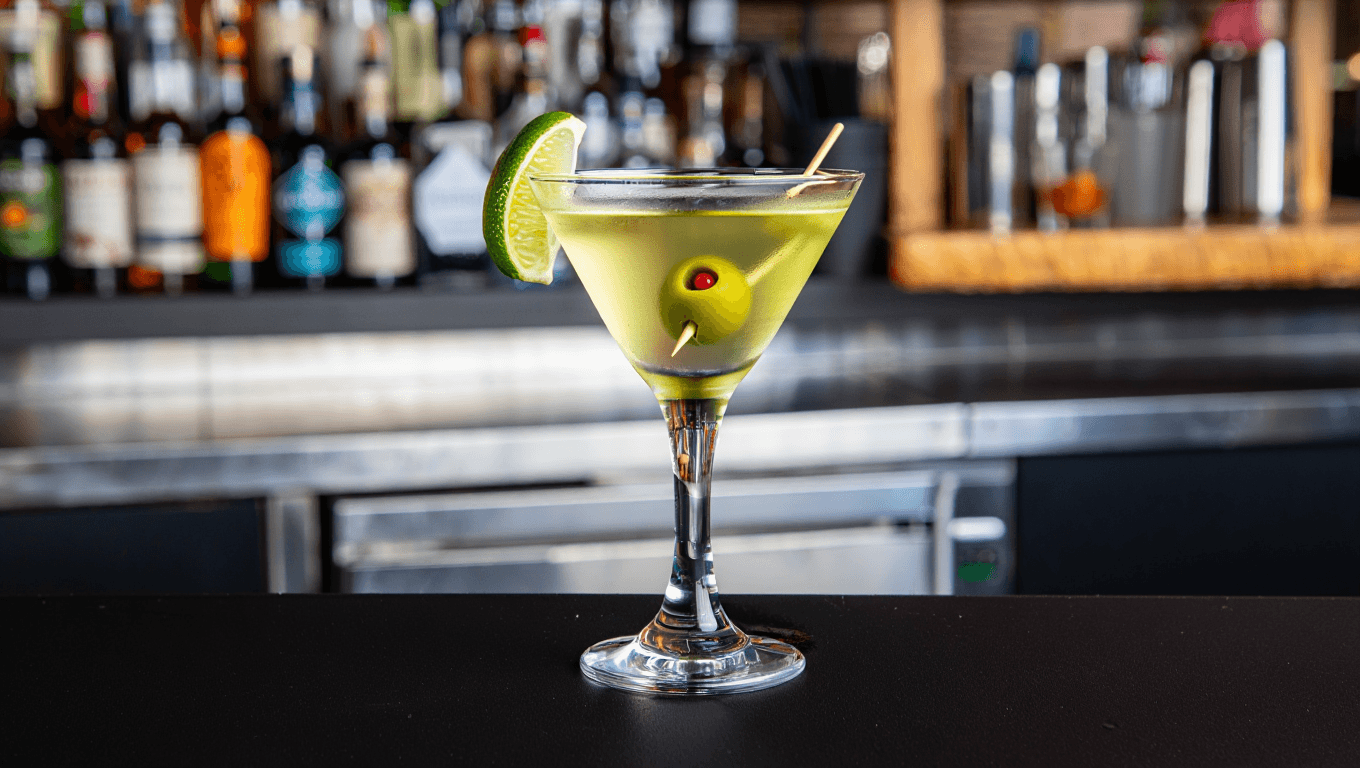 Filthy Dirty Martini lifestyle image
