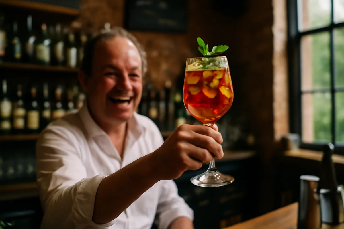 What is Difford's Fruit Cup No.1? — This serves as a modern interpretation of a Pimm's-style fruit cup, conceived to boost flavour and alcohol presence compared with the original version. Simon Difford developed it in 2011 to give bartenders and home