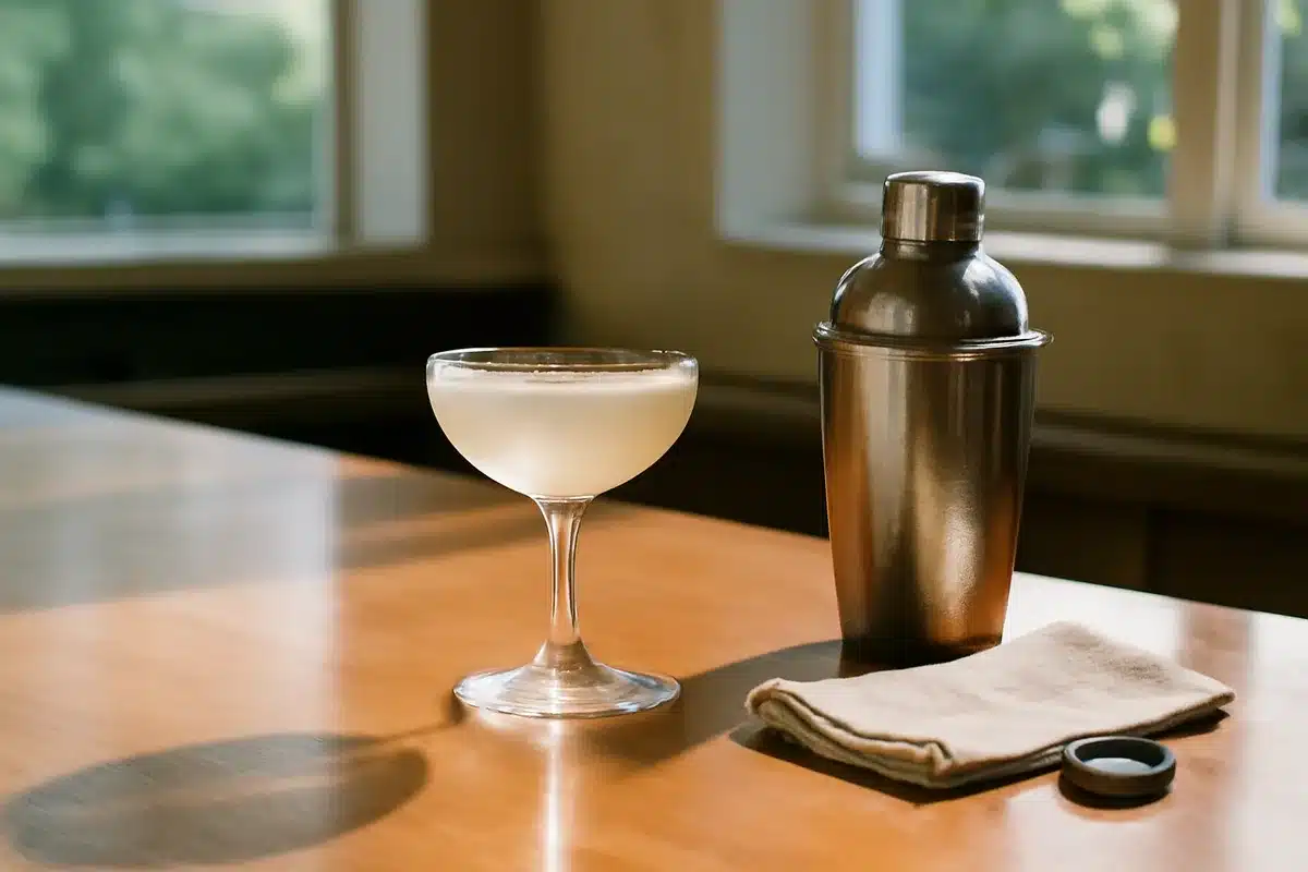 How to make a filibuster cocktail: rye whiskey and maple syrup sour