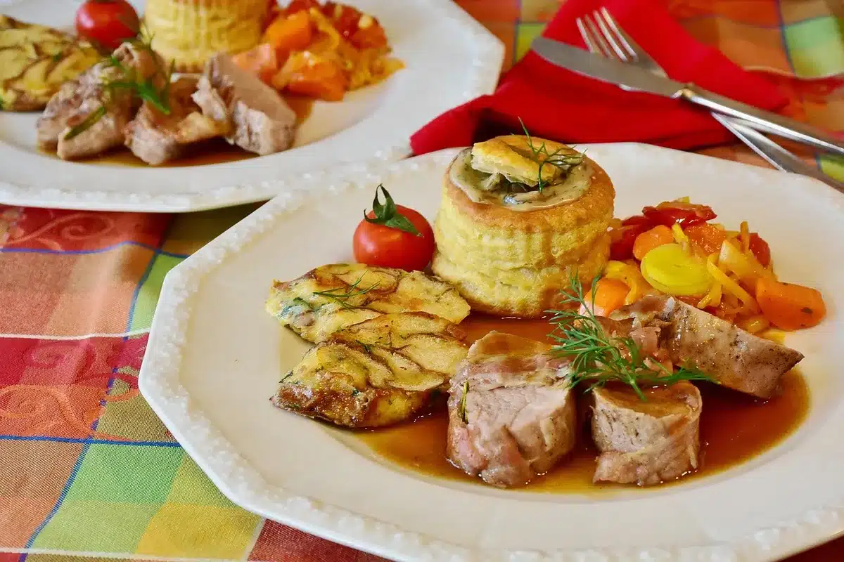 Shredded smoky Kalua-style pork in a serving bowl
