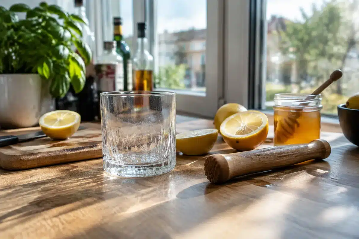 Islay penicillin tiki recipe: smoky Islay whisky cocktail with ginger and honey